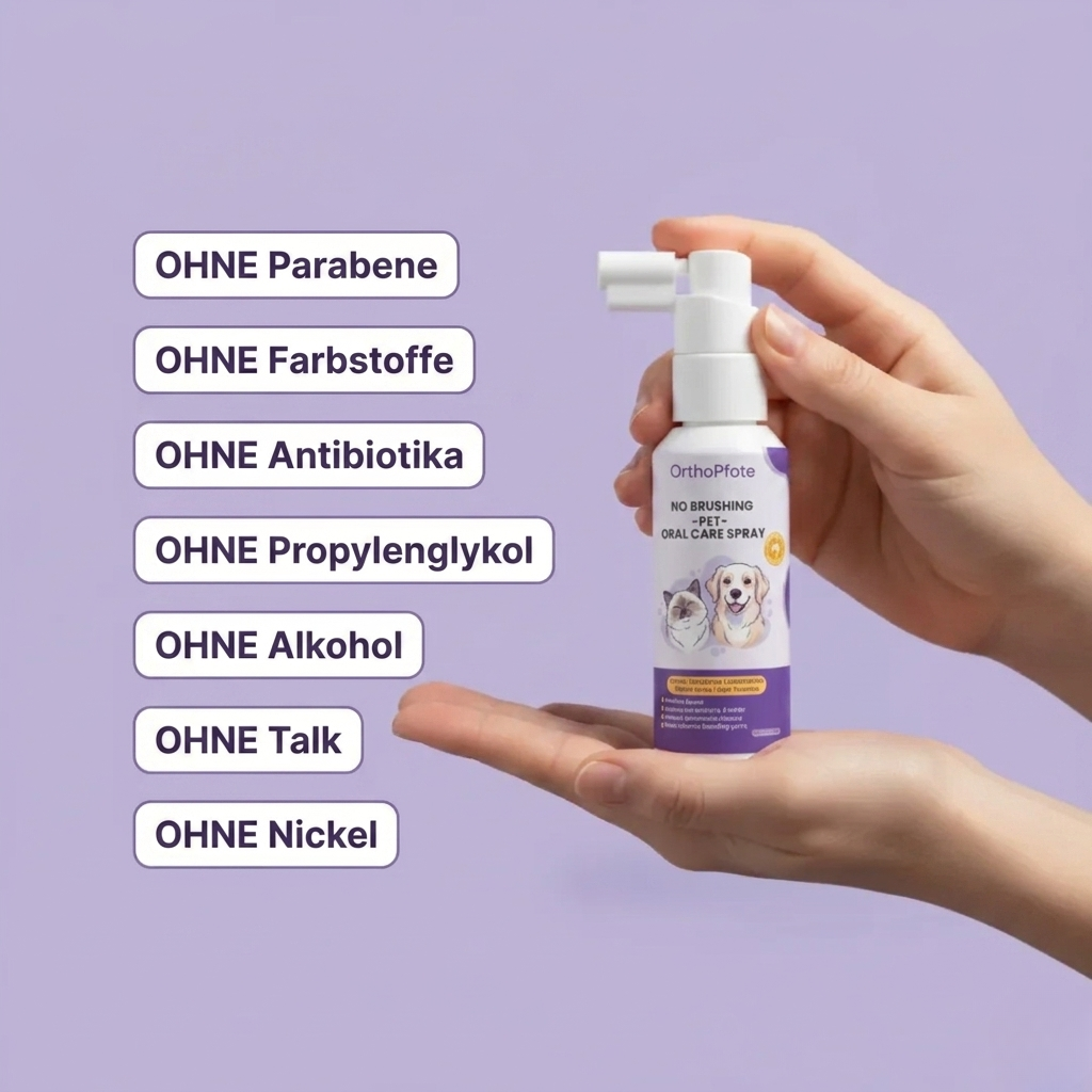 OrthoPfote Zahnpflege-Spray für Haustiere