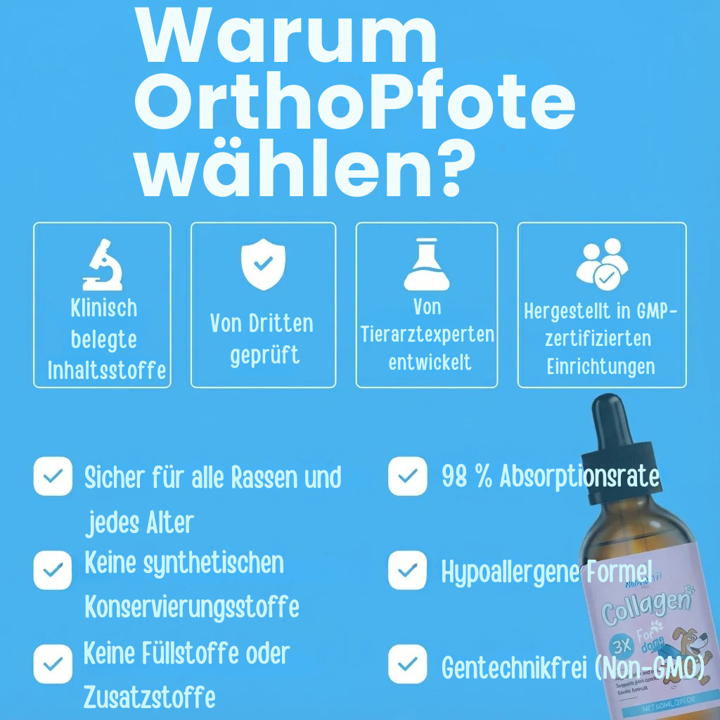 OrthoPfote® Premium Flüssigkollagen