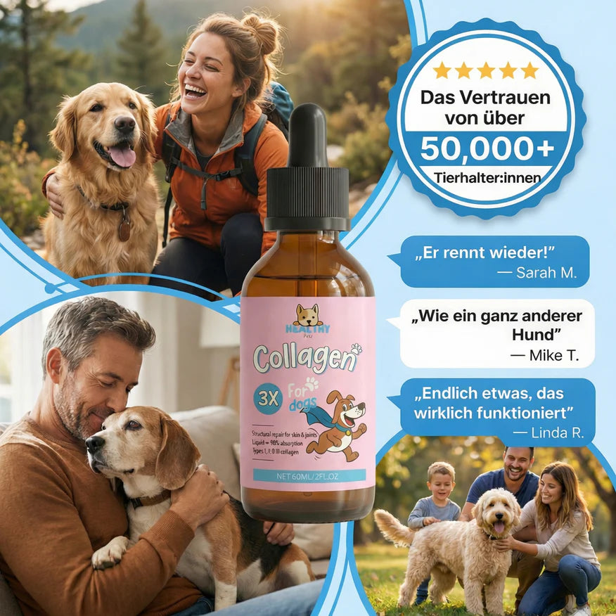 OrthoPfote® Premium Flüssigkollagen.