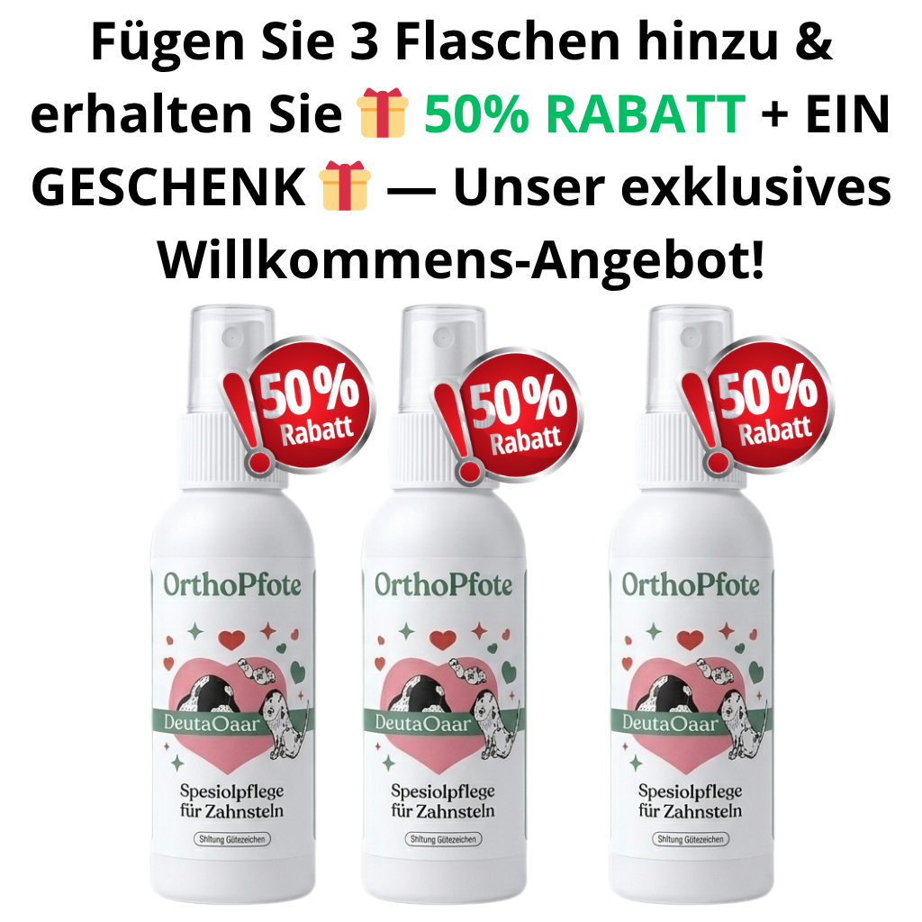 Fügen Sie 3 Flaschen hinzu & erhalten Sie 🎁 50% RABATT + EIN GESCHENK 🎁 — Unser exklusives Willkommens-Angebot!
