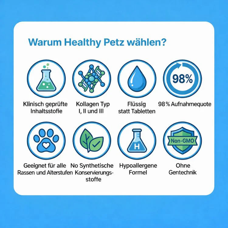 OrthoPfote® Premium Flüssigkollagen.